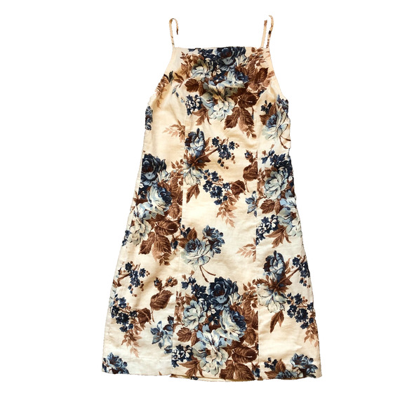 Abercrombie & Fitch Dresses & Skirts - NWT Abercrombie‎ & Fitch Women's S Floral High Neck Spaghetti Strap Short Dress